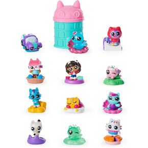 Dollhouse Gabby's Dollhouse ، Meow-Mazing Mini Figures 12-Pack (Amazon Exclusive) ، ألعاب الأطفال للأعمار 3 وما فوق