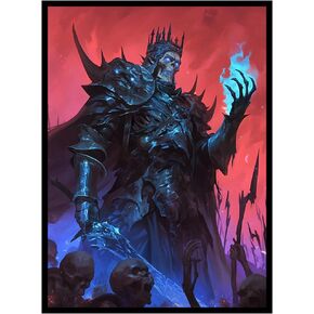 MTG Card Sleeves 100CT (Underworld Emperor), Glossy Art Card Sleeves, Glossy Back & Clear Front, 66x92mm
