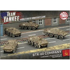 World War III Team Yankee Soviet BTR-60 Company Transport Platoon Plastic TSBX14