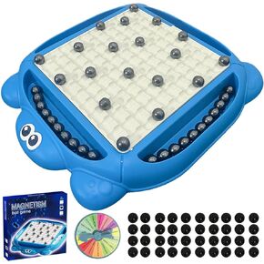 مجموعة ألعاب Magnet Chess ، ألعاب Family Kids ، ألعاب Travel Toys ، لعبة شطرنج مغناطيسية مع 40 Stones ، ألعاب الطاولة للعائلة ، ألعاب 2-4 لاعبين للأطفال والبالغين