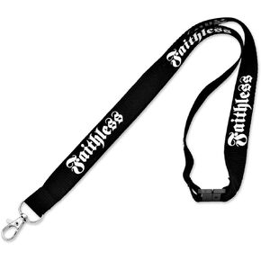 Faithless Lanyard - [Black][18" Long]