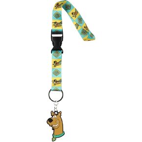 Bioworld Scooby Doo Wristlet Strap Lanyard For Keys Wallets Phone Cases | Hand and Wrist Lanyard ID Badge Holder For Men Women