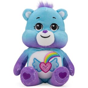 Care Bears Basic Bean Plush (Glitter) - Dream Bright Bear Small