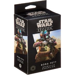 Star Wars: Legion Boba Fett OPERATIVE EXPANSION - Deploy the Notorious Bounty Hunter! Tabletop Miniatures Strategy Game for Kids & Adults, Ages 14+, 2 Players, 3 Hr Playtime, Made by Atomic Mass Games in Kuwait