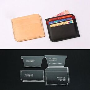 NW Card Holder Acrylic Template bag Leather Pattern Acrylic Leather Pattern Leather Templates for Card Bag