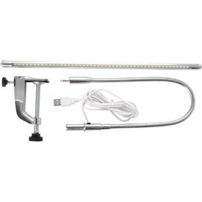 Delaman Book Light, USB Rechargeable Reading Lights, Clip On Light, Bed Lamp, 360° Swivel Desk Lamp for Bedroom, Office, Manicure Reading Tattoo Light