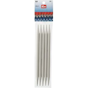 Prym 8" Double Point Plastic, 9mm Knitting Needles, US 13 (9 mm), Gray 5 Count in Kuwait