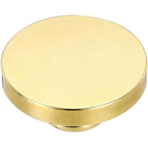 PATIKIL 20mm Blank Wax Seal Stamp, Round Sealing Wax Stamp Vintage Retro Brass Head for Envelope Invitation Cards