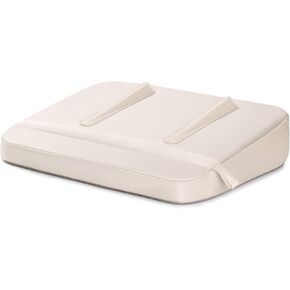 SAIJI Laptop Lap Desk with Pillow Cushion, Ultra Lightweight Portable Computer Stand Desk for Couch, Bed & Chair, Fit up to 17" Laptop & MacBook Air with Side Pocket, Rails for Airflow