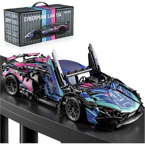 مجموعات لبنة البناء الرياضية للسباق للبالغين ، سباق أدوات السباق SuperCar Toys قابلة للتحصيل 1:14 موكل موديل هدايا عيد ميلاد مراهقة تتراوح أعمارهم بين 8-12 12-16،8 9 10 11 12 13 14 14+ (1314 PCS)