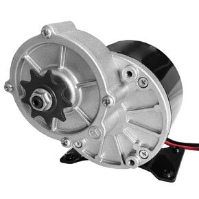 24 Volt 350 Watt MY1016Z3 Gear Reduction Electric Motor with 9 Tooth Sprocket for E Scooter