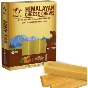 Himalayan Cheese Chews for Dogs Multipack - Apple, Coconut, Mango Chews for Medium Dogs (6.08oz, Pack of 3) Long Lasting, All Natural | Grain-Free | Rawhide-Free | Protein Rich, Healthy Teeth & Bones