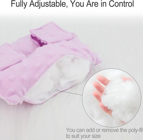 Neck Pad Strap Cushion for Arm Sling Shoulder Brace Carry Padding Pillow Arm Elbow Wrist Injury Cast Support Arm Sling Strap Cushion for Women Men Minky Dot Black in Kuwait