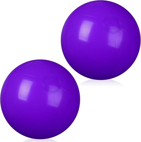 2 Pcs Inflatable Beach Ball 12 inch Swimming Pool Balls Summer in Kuwait