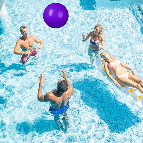 2 Pcs Inflatable Beach Ball 12 inch Swimming Pool Balls Summer in Kuwait