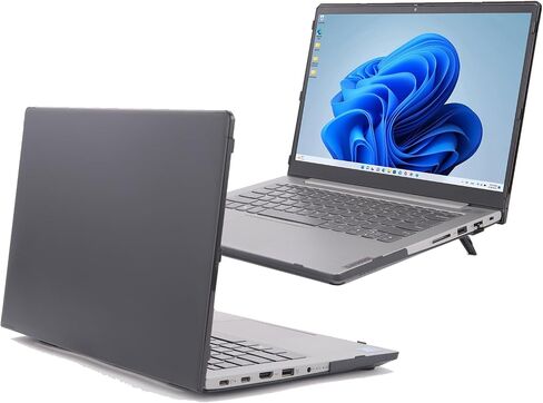 حالة McOver متوافقة فقط مع 2021 ~ 2023 14 "Lenovo Thinkbook 14 G2 / G3 / G4 / G5 Series PC (لا تعمل مع نماذج Lenovo الأخرى) - Black in Kuwait