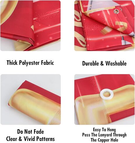 15th Birthday Backdrop Banner Decorations Red and Gold for Boys Girls Happy 15 Years Old Bday Background Photography Party Decor Sign Supplies in Kuwait