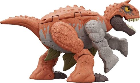 Mattel Jurassic World Fierce Changers 2-in-1 Dinosaur Action Figure, Double Danger Toy Transforms from Baryonyx to Parasoralophous in 11 Steps in Kuwait