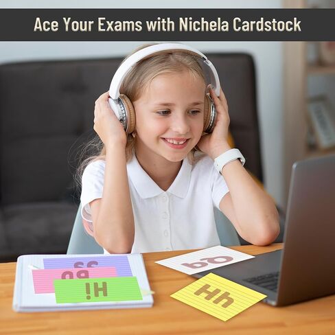 300 Count Index Cards 3 x 5 Inch Heavyweight Ruled Pink Index Cards, Flash Cards for School, College, Office and Home Organization, Durable Study To Do List Note Cards with Ruled Lines in Kuwait