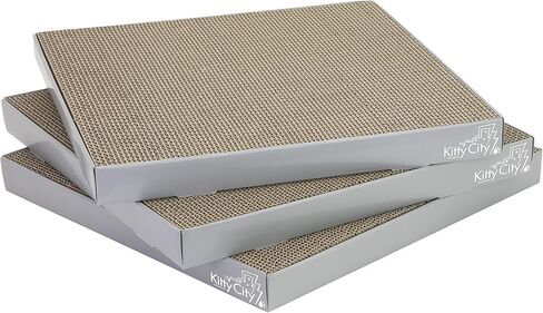 Kitty City Large Cat Bed, Stackable Cat Cube, Indoor Cat House/Cat Condo, Cat Scratcher in Kuwait