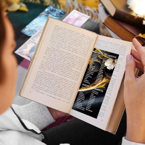 100 Pcs Easter Christian Bookmarks Bulk Bible Scripture Cards Religious Sunday School Gifts Inspirational Jesus Bookmarks for Women Church Welcome Gifts(Marble,Spanish) in Saudi Arabia