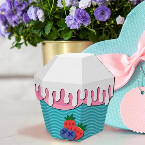MAYJOYDIY 3D Cake Gift Box Dies - Carbon Steel - Die-Cutting Templates in Saudi Arabia