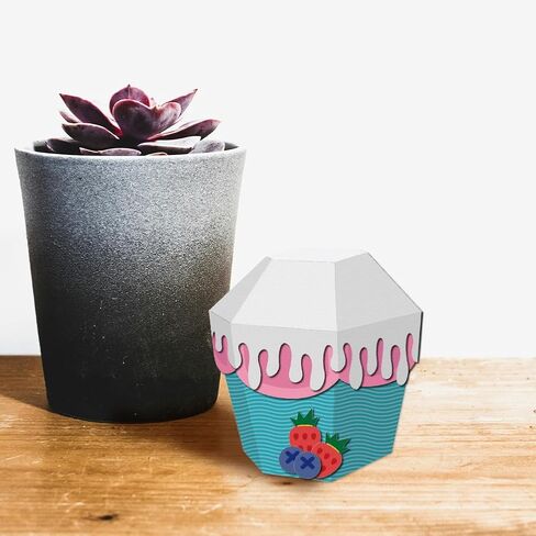 MAYJOYDIY 3D Cake Gift Box Dies - Carbon Steel - Die-Cutting Templates in Saudi Arabia
