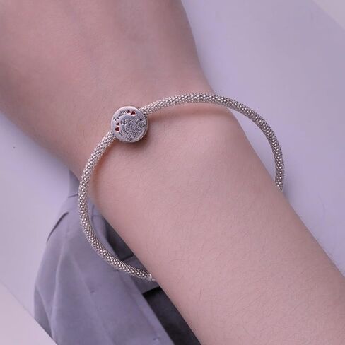 Fits Most Bracelets And Necklaces 925 Sterling Silver Charms Bible family Heart Rock Charm Pendant,Series Silver Beads Charms For Women Bracelets Jewelry Making in Kuwait