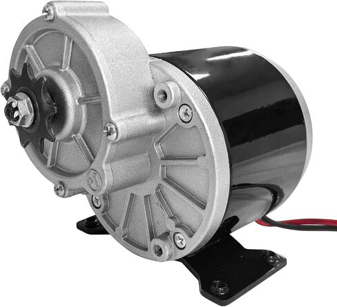24 Volt 350 Watt MY1016Z3 Gear Reduction Electric Motor with 9 Tooth Sprocket for E Scooter in Saudi Arabia