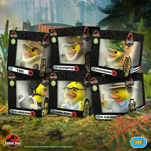 TUBBZ Jurassic Park Dr Hammond Duck Figurine – Official Jurassic World Merchandise – Unique Limited Edition Collectors Vinyl Gift, NS2747 in Saudi Arabia