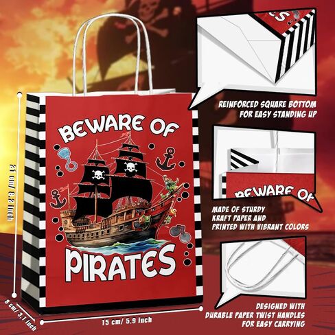 Joygather 24 PCS الحفلات المسيحية تفضل الحقائب مع مقابض ، حقائب جيدة ، حقائب الهدايا ، أكياس الحلوى مع 4 أنواع مختلفة ، أكياس ورقية كرافت دينية لمستلزمات حفلات عيد الميلاد عيد الفصح يوم الربيع in Kuwait