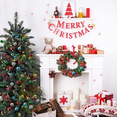 Yaxinrui 1 PCS عيد الميلاد قلادة أعلى ، أجراس تضيء إكسسوارات قلادة عيد الميلاد ، 3 أوضاع أجراس جينجل بيلز توهج عيد الميلاد من أجل سترة قبيحة العام الجديد عيد الميلاد. in Kuwait