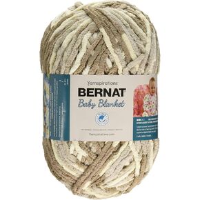 Bernat Baby Blanket Big Ball Yarn (04011) Little Sandcastles