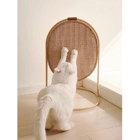 MS! تأكد من خدش Cat ، ثلاثة أوضاع خدش القط ، واقي الأثاث Cat Scratch ، طاولة رأسية/أفقية/جانبية ، وسادة خدش سيسال قابلة للاستبدال للقطط الداخلية - الأصفر