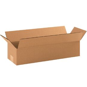 AVIDITI 19 x 6 x 4 Corrugated Cardboard Boxes, Long 19"L x 6"W x 4"H, Pack of 25 | Shipping, Packaging, Moving, Storage Box for Home or Business, Strong Wholesale Bulk Boxes