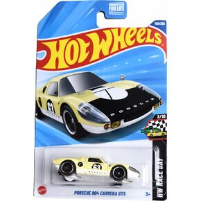 Hot Wheels Porsche 904 Carrera GTS, HW Race Day 3/10 [Yellow] 100/250
