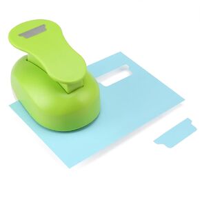 Tab Paper Punch - 2 Inch File Tab Puncher for Calendars, Planners, or Albums - Ideal for Scrapbooking, Bullet Journals, Bible Tabs, Book Tabs, Planner Inserts, and More Projects