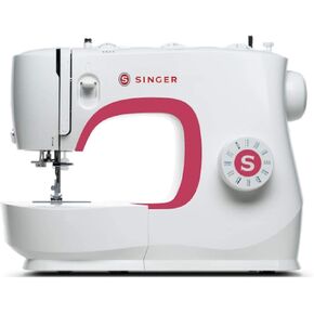 SINGER MX231 Lightweight & Portable Sewing Machine with Accessory Kit & Foot Pedal | 97 Stitch Applications, LED Light & 1-step Buttonhole | Great for Crafts & Mending