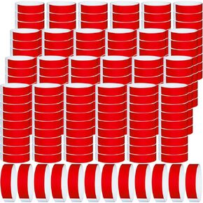2400 Pcs Plastic Paper Bracelets Wristbands for Events Colored Wristbands Paper Wristbands Identification Wrist Bands Arm Bands for Events (Multicolor)