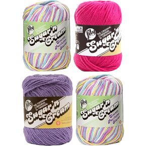 Sugar'N Cream Yarn - Scents-Fleur De Lavender