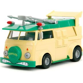 Jada Teenage Mutant Ninja Turtles Party Wagon – Hollywood Rides 1:32 Scale Die-Cast, Opening Doors, Detailed Interior – Collectible for Adults & Kids
