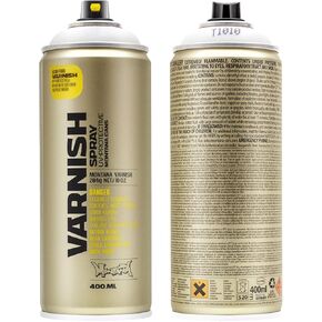 Montana Cans Montana TECH 400 ml Varnish, Clear, Matte Spray Paint