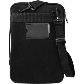 V7 Black Protective Laptop Sleeve Case for 12 Inch MacBook or Chromebook, Shockproof, Spill-Resistant - CSE12HS-BLK-9N, 12.2"""
