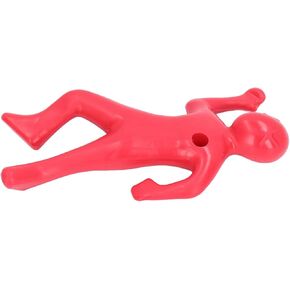 Yosoo Pen Holder Funny Human Shape Decor Red Villain Decoration for Desk Crab Pen Holder Self Stick Note Pad Holders