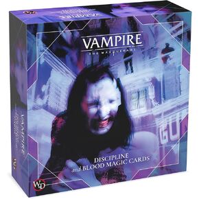 Renegade Game Studio: Vampire: The Masquerade - Discipline Deck Accessory - 5th Edition Roleplaying Game, 219 Tarot-Sized Cards, RPG, Ages 18+