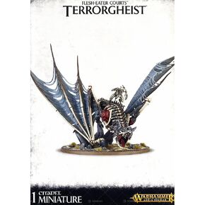 Warhammer Age of Sigmar: Abhorrant Ghoul King on Terrorgheist