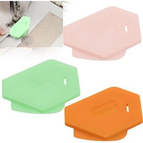 3PCS Magnetic Seam Guide for Sewing Machine,Polygonal Multifucntional Seam Guide Hemmer with Scale,Sewing Accessories Supplies