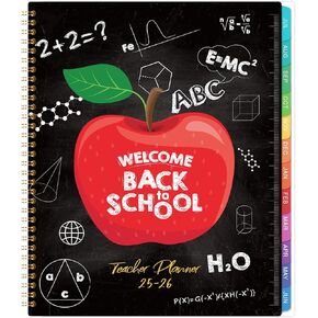 Teacher Planner 2025-2026 - Teacher Planner 2025-2026 Academic Year, Jul. 2025 - Jun. 2026, 9'' x 11'', 2024-2025 Lesson Plan Book for Teacher Academic Year