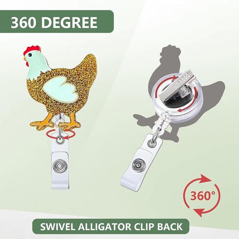 Talk to Me Goose Badge Reel, Name Badge Holder Reel ID Clip, Cute Badge Decorative for Nurse Office Worker Teacher Student Grad Gift in Saudi Arabia