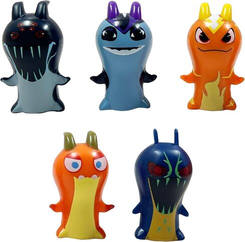 SLUGTERRA Mini Collectible Figurines, Includes 5 Figures Featured in Epic Series, Toy for Kids & Teens, 5-Pack in Saudi Arabia
